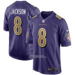 Camiseta NFL Game Baltimore Ravens Lamar Jackson Alterno Violeta