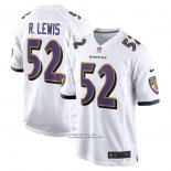 Camiseta NFL Game Baltimore Ravens Ray Lewis Retired Blanco