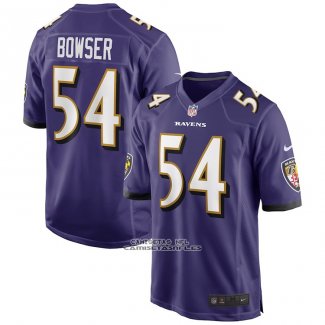 Camiseta NFL Game Baltimore Ravens Tyus Bowser Violeta