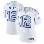 Camiseta NFL Game Buffalo Bills Jim Kelly 2025 Rivalries Collection Retired Blanco