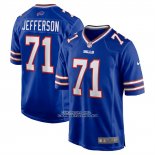 Camiseta NFL Game Buffalo Bills Quinton Jefferson Royal Camiseta NFL Game Buffalo Bills Quinton Jefferson Royal