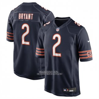 Camiseta NFL Game Chicago Bears Coby Bryant Azul Marino