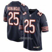 Camiseta NFL Game Chicago Bears Kyle Monangai Azul