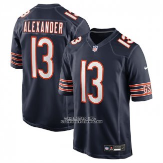 Camiseta NFL Game Chicago Bears Maurice Alexander Azul