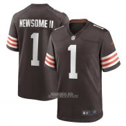 Camiseta NFL Game Cleveland Browns Gregory Newsome Ii Marron