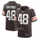 Camiseta NFL Game Cleveland Browns Nick Guggemos Marron