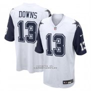 Camiseta NFL Game Dallas Cowboys Caleb Downs Alterno Blanco
