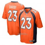 Camiseta NFL Game Denver Broncos Ronald Darby 23 Naranja