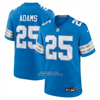 Camiseta NFL Game Detroit Lions Jamal Adams Azul
