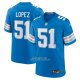 Camiseta NFL Game Detroit Lions Roy Lopez Azul