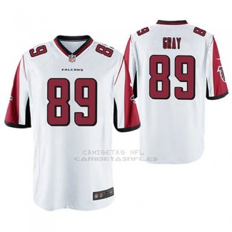 Camiseta NFL Game Hombre Atlanta Falcons Alex Gris Blanco