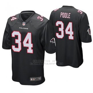 Camiseta NFL Game Hombre Atlanta Falcons Brian Poole Negro