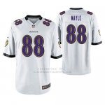 Camiseta NFL Game Hombre Baltimore Ravens Vince Mayle Blanco
