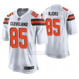 Camiseta NFL Game Hombre Cleveland Browns David Njoku Blanco Camiseta NFL Game Hombre Cleveland Browns David Njoku Blanco