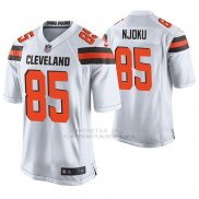 Camiseta NFL Game Hombre Cleveland Browns David Njoku Blanco