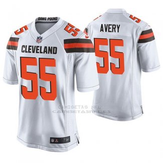 Camiseta NFL Game Hombre Cleveland Browns Genard Avery Blanco
