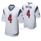 Camiseta NFL Game Hombre Houston Texans Deshaun Watson Blanco