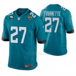 Camiseta NFL Game Hombre Jacksonville Jaguars Leonard Fournette 25th Aniversario Typename Verde