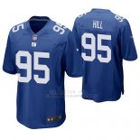 Camiseta NFL Game Hombre New York Giants B. J. Hill Azul