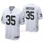 Camiseta NFL Game Hombre Oakland Raiders C.j. Anderson Blanco