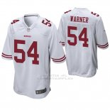 Camiseta NFL Game Hombre San Francisco 49ers Fred Warner Blanco