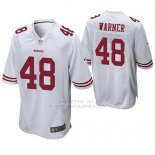 Camiseta NFL Game Hombre San Francisco 49ers Frojo Warner Blanco
