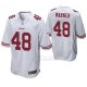 Camiseta NFL Game Hombre San Francisco 49ers Frojo Warner Blanco