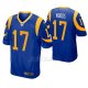 Camiseta NFL Game Hombre St Louis Rams Robert Woods Azul Amarillo