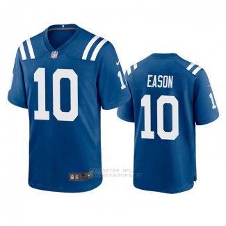 Camiseta NFL Game Indianapolis Colts 10 Jacob Eason Azul