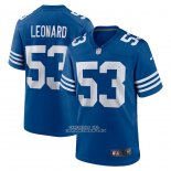Camiseta NFL Game Indianapolis Colts Darius Leonard Alterno Azul