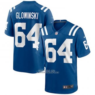 Camiseta NFL Game Indianapolis Colts Mark Glowinski Azul