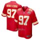 Camiseta NFL Game Kansas City Chiefs Felix Anudike-Uzomah 2023 NFL Draft First Round Pick Rojo