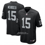 Camiseta NFL Game Las Vegas Raiders Fernando Mendoza 2026 Negro