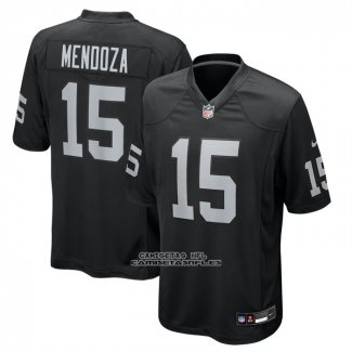 Camiseta NFL Game Las Vegas Raiders Fernando Mendoza 2026 Negro