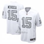 Camiseta NFL Game Las Vegas Raiders Fernando Mendoza Jugador Alterno Blanco