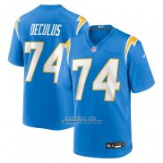 Camiseta NFL Game Los Angeles Chargers Austin Deculus Azul
