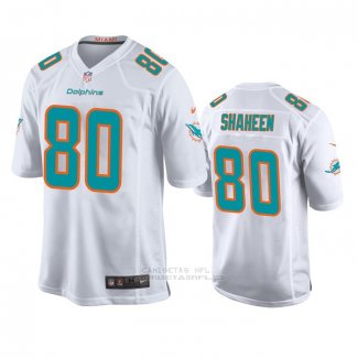 Camiseta NFL Game Miami Dolphins Adam Shaheen Blanco