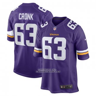 Camiseta NFL Game Minnesota Vikings Coy Cronk Violeta