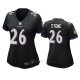 Camiseta NFL Game Mujer Baltimore Ravens Geno Stone Negro