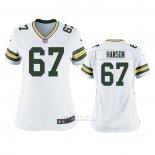 Camiseta NFL Game Mujer Green Bay Packers Jake Hanson Blanco