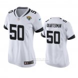 Camiseta NFL Game Mujer Jacksonville Jaguars Shaquille Quarterman Blanco