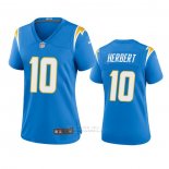 Camiseta NFL Game Mujer Los Angeles Chargers Justin Herbert Azul