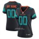 Camiseta NFL Game Mujer Miami Dolphins 2025 Rivalries Collection Personalizada Azul
