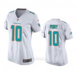 Camiseta NFL Game Mujer Miami Dolphins Malcolm Perry Blanco