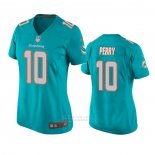 Camiseta NFL Game Mujer Miami Dolphins Malcolm Perry Verde