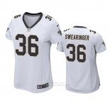 Camiseta NFL Game Mujer New Orleans Saints D.j. Swearinger Blanco