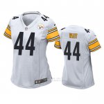Camiseta NFL Game Mujer Pittsburgh Steelers Derek Watt Blanco