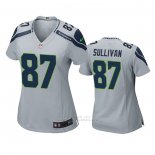 Camiseta NFL Game Mujer Seattle Seahawks Stephen Sullivan Gris