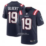 Camiseta NFL Game New England Patriots Garrett Gilbert Primera Azul