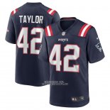 Camiseta NFL Game New England Patriots J.j. Taylor Azul